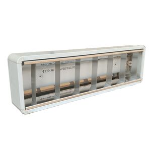 Armadura 1X36W Interior com Difusor de Alumínio