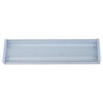 Armadura Acrilica 2x36W Flux