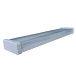 Armadura Prismática para Lâmpada T8 Fluorescente 2x18W