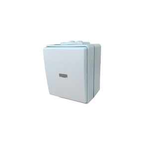 Botão Basculante Luminoso Cinza Estanque 250V Ref. 48152  CZZ