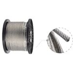 Cabo Aço Revestido 6mm 100mt Flux