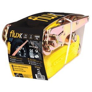 Cinta Roquete Amarela 9mt 10000kg Flux