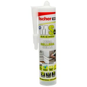 Cola e Veda 290ML Branco Fischer MS Plus 546184