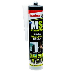 Cola e Veda 290Ml Preto Fischer MS Plus 546187