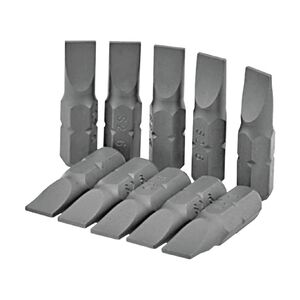 Conjunto 10 Bits Fenda 6x25mm Flux