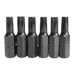 Conjunto 10 Bits Torx Inviolavel 25x25mm Flux