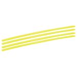 Conjunto 4 Fios Nylon Quadrados 4,0mm 30cm Flux