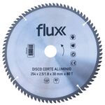 Disco Corte Alumínio 254x30mm Flux