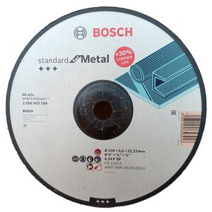 Disco de Rebarbar Standard para Metal  230mm 2608603184