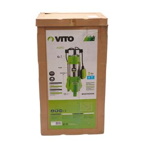 Eletrobomba 1500W-2HP Submersível Inox 230V Ref. VIBSS1500