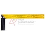 Esquadro Aluminio Folha Amarela 500mm Flux