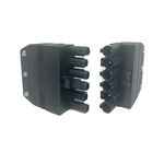 Ficha Fêmea-Macho 6 POLOS 2,5-4MM2 PT