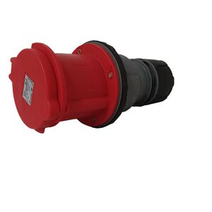 Ficha Industrial Fêmea 3P+T 63A 400V  Prolongadora 99950 63/4
