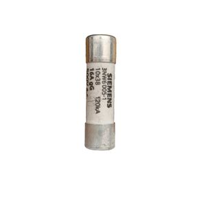 Fusível Cilíndrico 16A 10X38 GG 500V 3NW6005-1