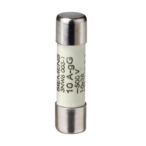 Fusível Cilíndrico 20A 10X38 GG 500V 3NW6007-1