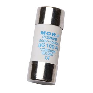 Fusível Cilindrico 22X58mm 100A