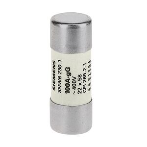 Fusível Cilindrico 22x58mm 63A 3NW6222-1