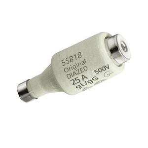 Fusível DIAZED 25A 500V D Flink DII 5SB1 8