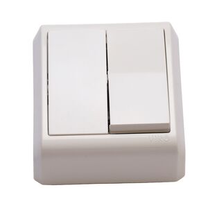 Interruptor Duplo Branco VERA Ref. 90681002