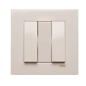 Interruptor Triplo Branco KARRE Ref. 90960068
