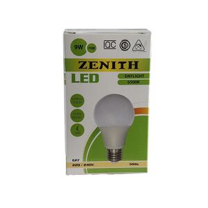 Lâmpada Led A60 9W 220V-240V E27 6500K