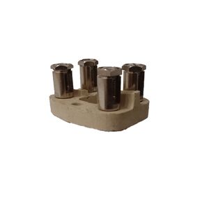 Placa 4 Bornes 25MM