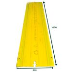 Placa Sinalizadora para Cabos PPC  C/1MT Amarelha