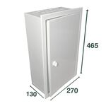 Quadro 36 Módulos Interior Metálico 01.210A500 270X465X130