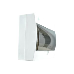 Quadro Plástico 12 Módulos Exterior Branco com Porta Opaca LWDS-12