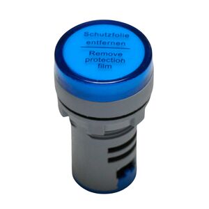 Sinalizador Luminoso 22MM Azul 230V AC SL22-220DSB