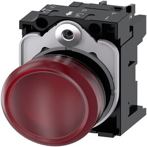 Sinalizador Luminoso 22MM Vermelho 24V 3SU1102-6AA20-1AA0