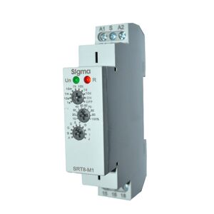 Temporizador Multifunções 1 Inversor 12-240V AC/DC SRT8-M1