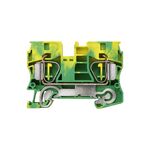 Terminal de Passagem com Mola 10mm2 Verde-Amarelo 8WH2000-0CJ07