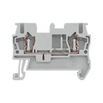 Terminal de Passagem com Mola Cinzento 2,5mm2 8WH2000-0AF00