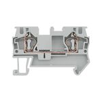 Terminal de Passagem com Mola Cinzento 4mm2 8WH2000-0AG00