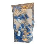 Terminal Faston Fêmea Azul 6.3mm 20 UN