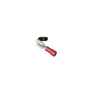 Terminal Faston Isolado Mixto Fêmea/Macho  Vermelho 6.3mm 20 UN