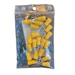 Terminal Forquilha Isolado Amarelo M5 20 UN