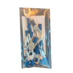 Terminal Forquilha Isolado Azul M5 20 UN