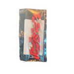 Terminal Forquilha Isolado Vermelho M4 20 UN