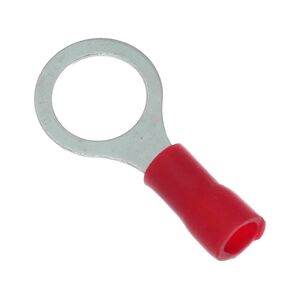 Terminal Olhal Isolado Vermelho M10 20UN