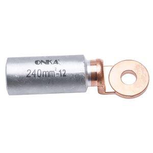 Terminal Tubular Bimetálico 240-12