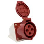 Tomada Industrial 3P+T 16A 400V