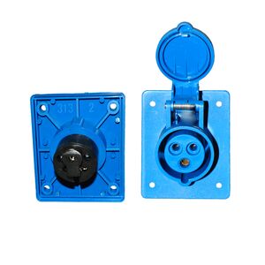 Tomada Industrial Femea  Encastrar 2P+T 16A 230V IP44