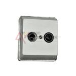 Tomada Radio Televisor Equalizada 37532 BR  PASSAGEM CASCATA CBR