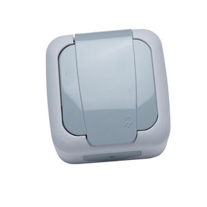 Tomada Shuko Cinzento Estanque PALMYE Ref. 90555508