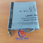 Braçadeira (Manguito) para Medidor de Pressão Arterial – Adulto Grande (33–47 cm)