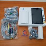 Eletrocardiógrafo Contec ECG600G – ECG Digital 6 Canais com 12 Derivações, Tela Touch e Impressora