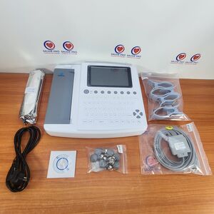 Eletrocardiógrafo Sunoro SR-C1201 | 12 Canais | Teclado F1-F7 | Impressora