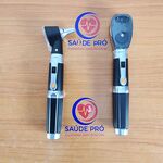 Kit de Otoscópio e Oftalmoscópio Profissional HONSUN HS-OTP10